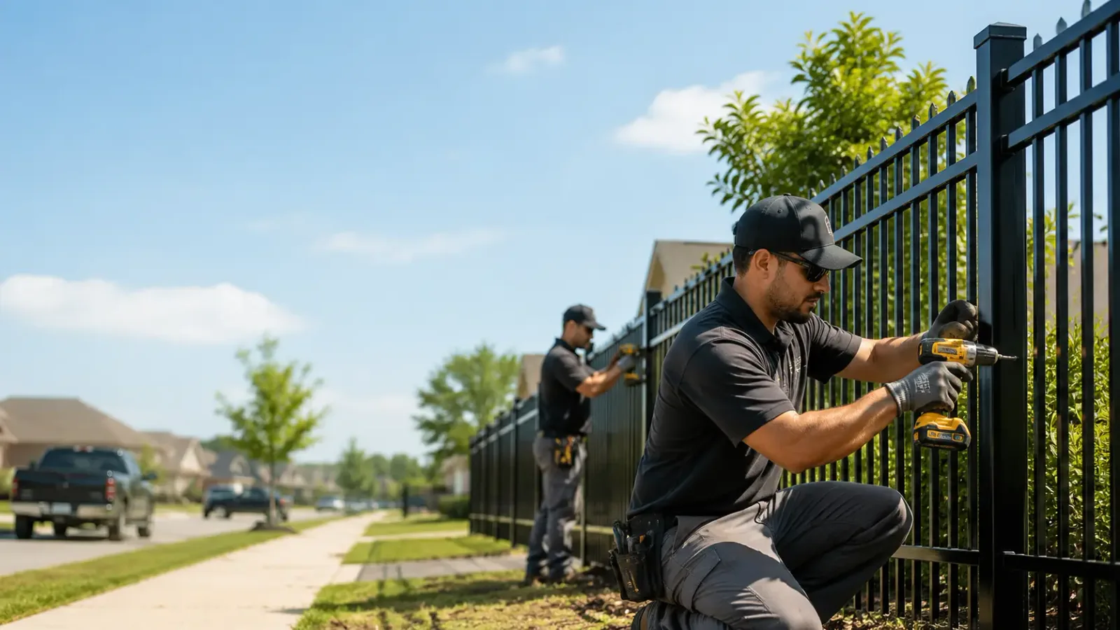 Metal Fence Installation in Jackson, GA